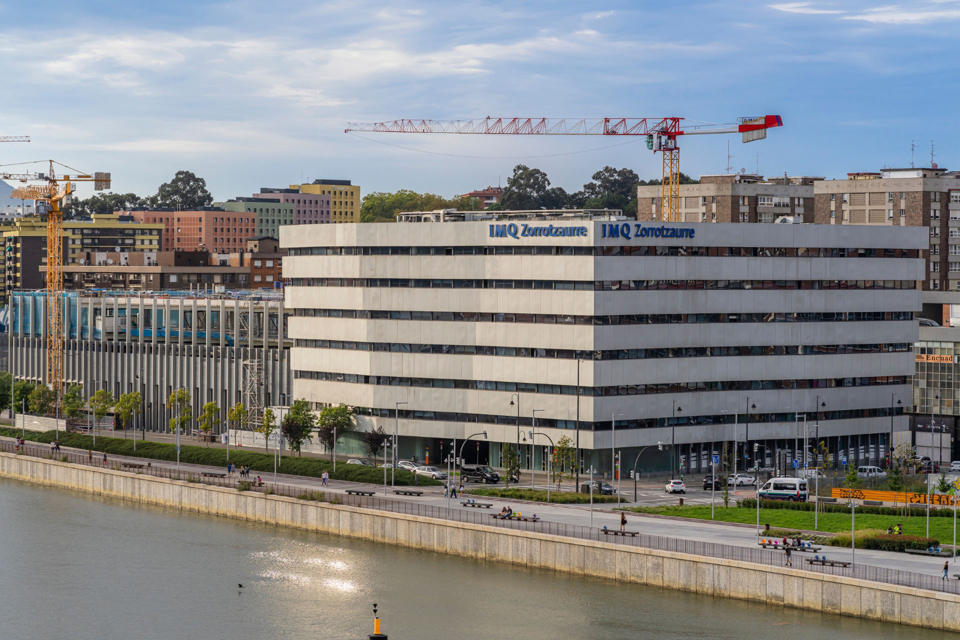 clínica IMQ Zorrotzaurre, el mayor hospital privado de Euskadi